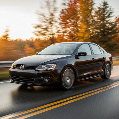 Action Shot:  Jetta Driving Fast