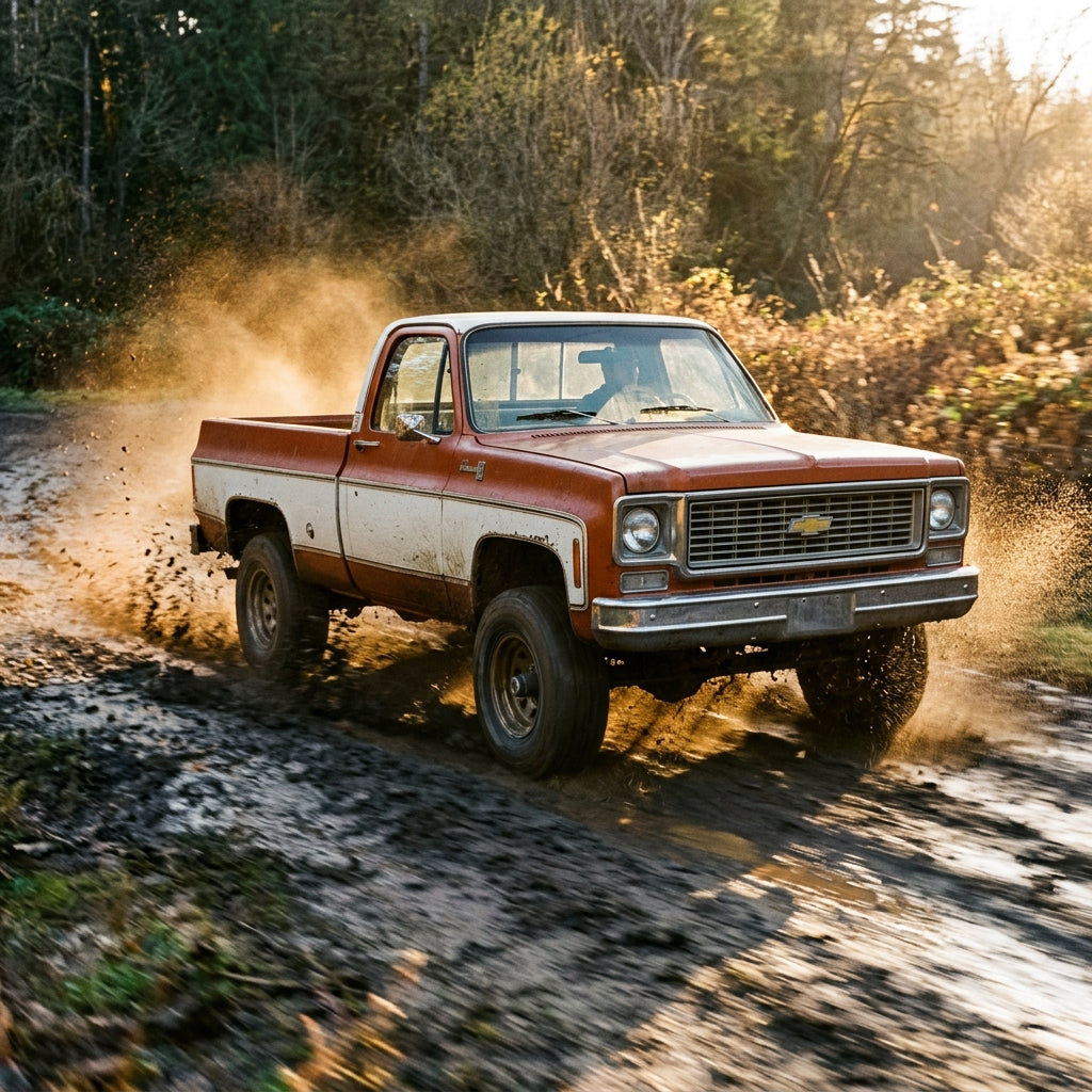 Action Shot: Chevrolet C/K Trucks