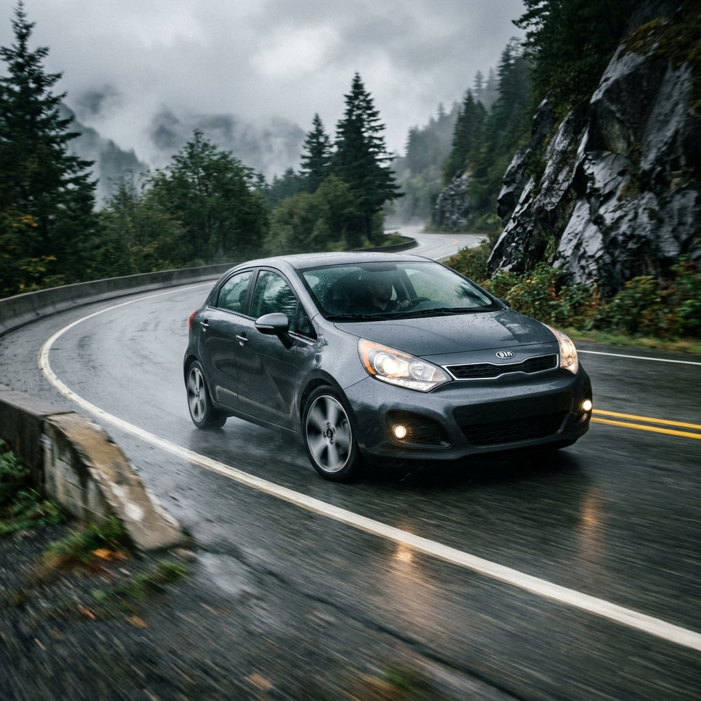 Action Shot: Kia Rio