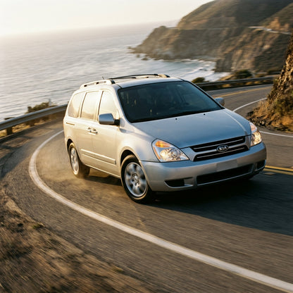 Action Shot: Kia Sedona