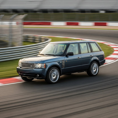 Action Shot: Land Rover Range Rover Driving Fast
