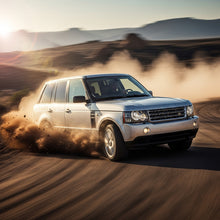 Action Shot: Land Rover Range Rover Driving Fast