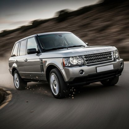 Action Shot: Land Rover Range Rover, L3R Driving Fast