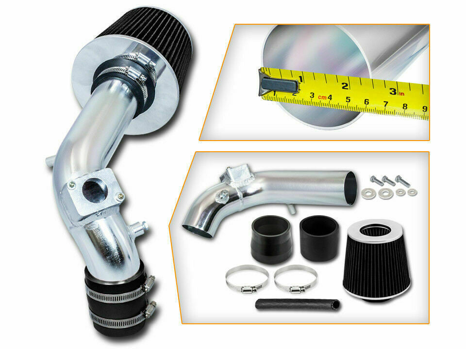 Cold Air Intake for Mitsubishi Lancer (2008-2014) 2.0L 2.4L Engine - Black