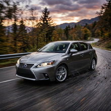 Action Shot: Lexus CT Driving Fast
