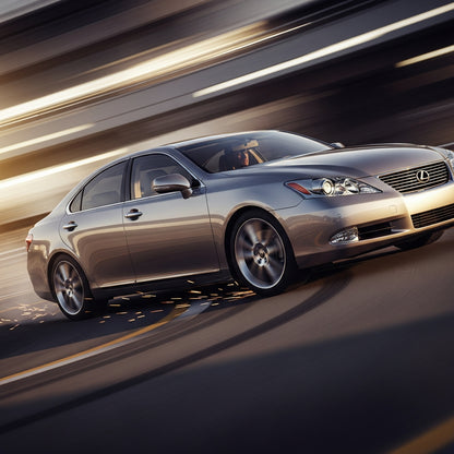 Action Shot: Lexus ES Driving Fast