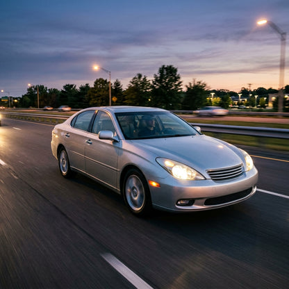 Action Shot: Lexus ES,RX Driving Fast