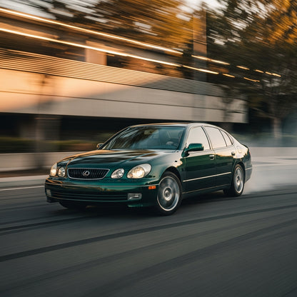 Action Shot: Lexus GS Driving Fast