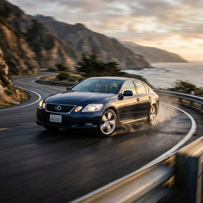 Action Shot: Lexus GS Driving Fast