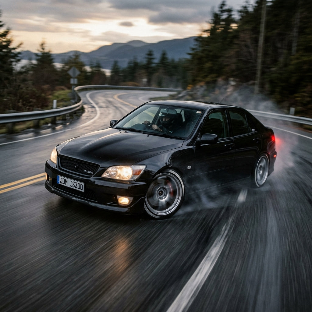 Action Shot: Lexus IS Driving Fast