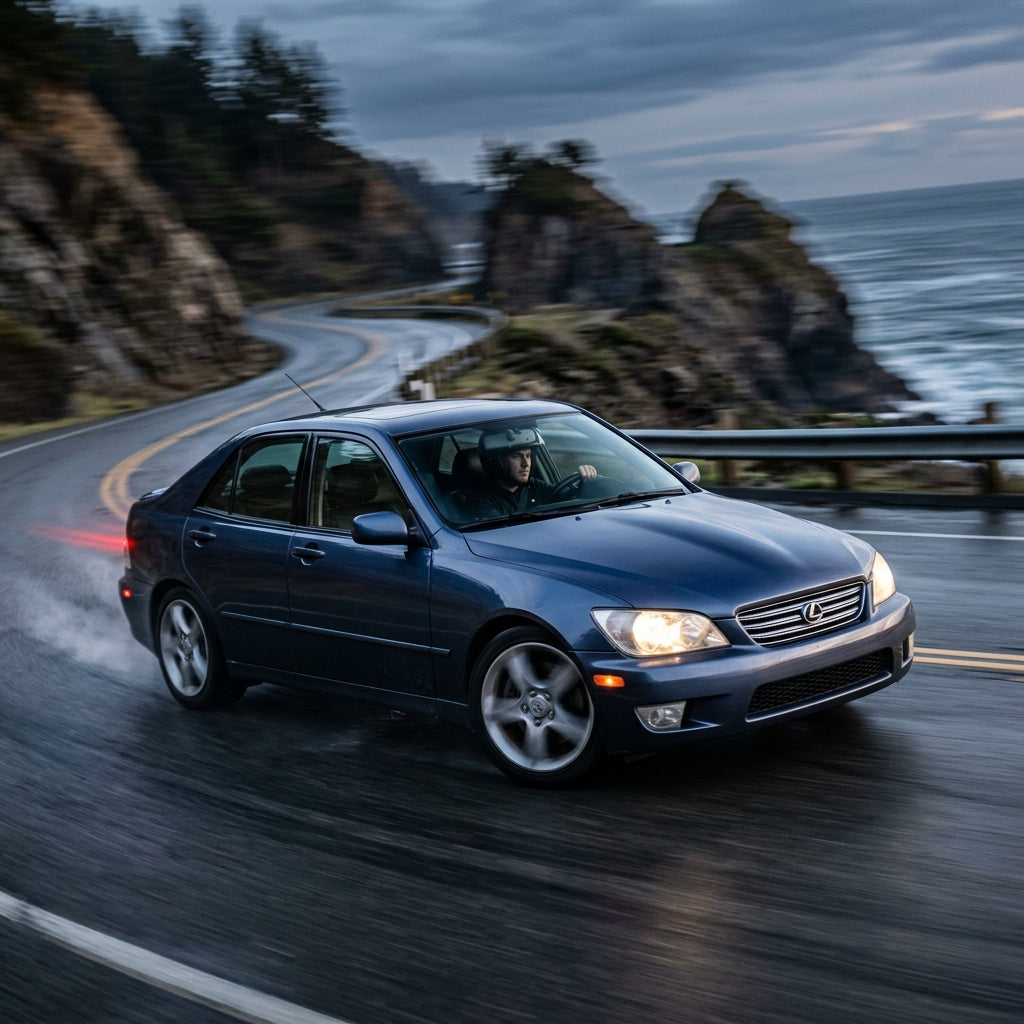 Action Shot: Lexus IS Driving Fast