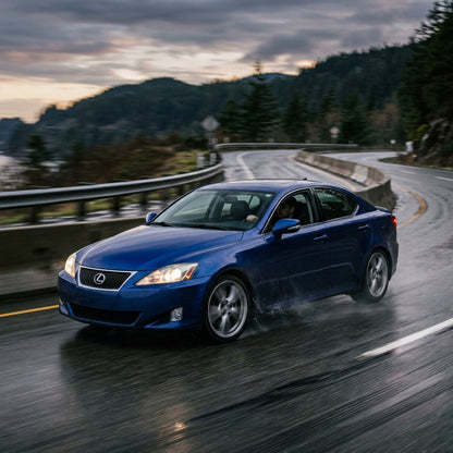 Action Shot: Lexus IS Driving Fast