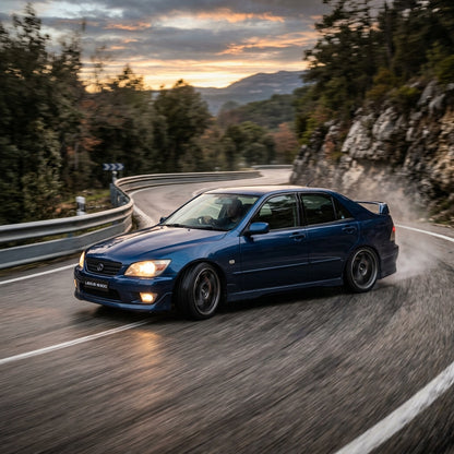 Action Shot: Lexus IS Driving Fast