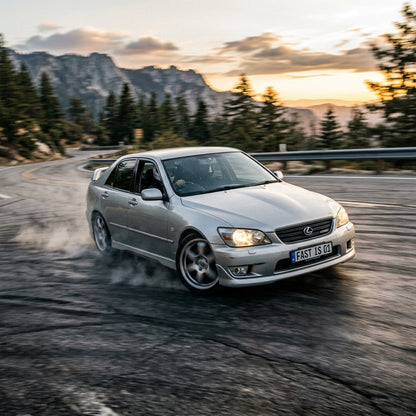 Action Shot: Lexus IS Driving Fast