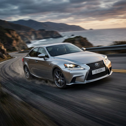 Action Shot: Lexus IS200t Driving Fast