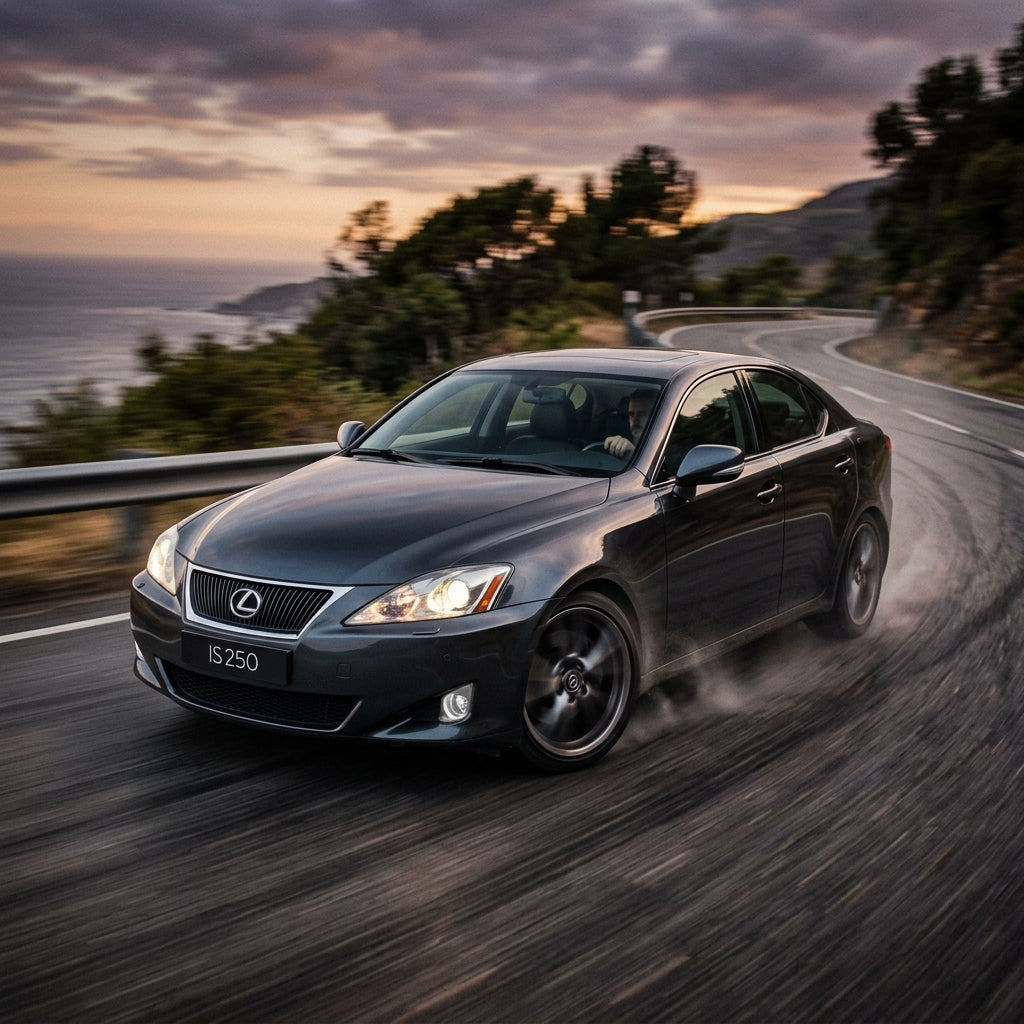 Action Shot: Lexus IS250 Driving Fast