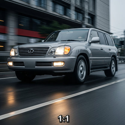 Action Shot: Lexus LX Driving Fast