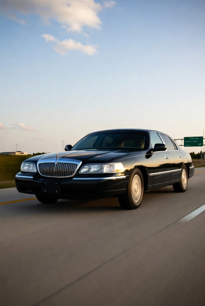 Performance Air Intake For Lincoln Town-car (1996-2002) With 4.6L V8 Engine Black