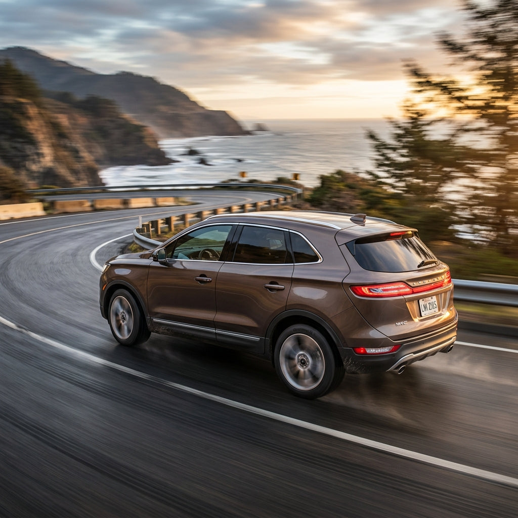 Action Shot: Lincoln MKC Driving Fast