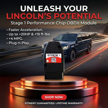 Stage 1 Performance Chip for Lincoln - Boost HP & Torque | OBD2 Plug & Play Module