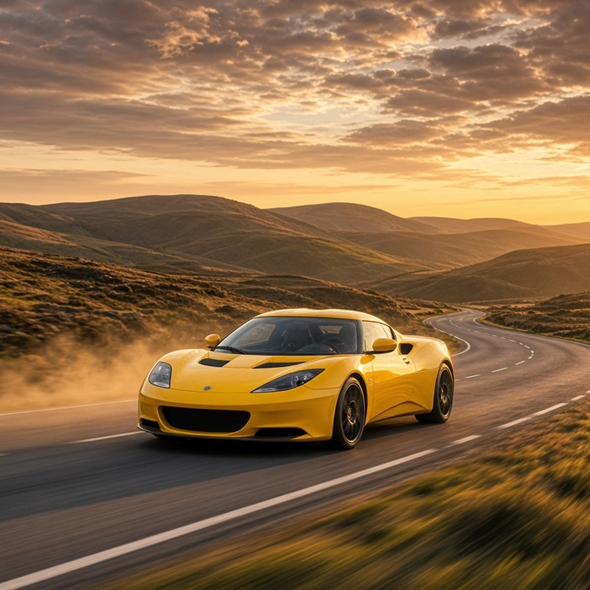 Stage 1 Performance Chip for Lotus - Boost HP & Torque | OBD2 Plug & Play Module - Lotus Evora driving fast