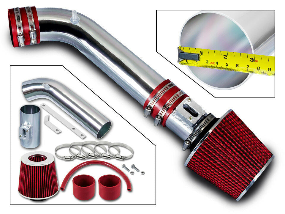 Air Intake Kit for Infiniti M35 Sedan (2006-2008) with 3.5L V6 Engine Red