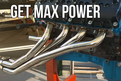 Stainless Exhaust Headers For Chrysler 300C / Dodge Charger/ Magnum / Challenger (2005-2016) with 5.7L HEMI V8 Engine