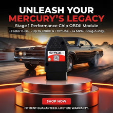 Stage 1 Performance Chip for Mercury - Boost HP & Torque | OBD2 Plug & Play Module