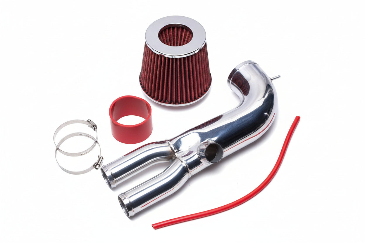 Performance Air Intake For Dodge Stealth (1991-1999) with 3.0L V6 Turbocharged Engine Red
