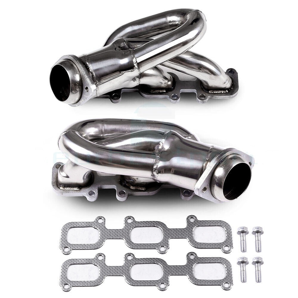 Shorty Stainless Steel Header Manifold For Ford Mustang (2011-2015) with 3.7 V6 D2C Engine