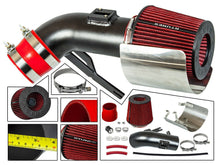 Performance Air Intake W/Heat Shield For Nissan Maxima (2009-2017) With 3.5L V6 Engine Red