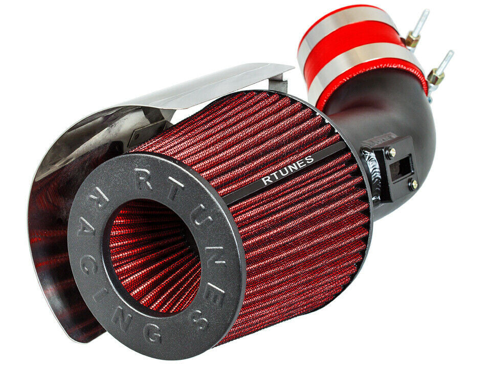 Performance Air Intake W/Heat Shield For Nissan Maxima (2009-2017) With 3.5L V6 Engine Red