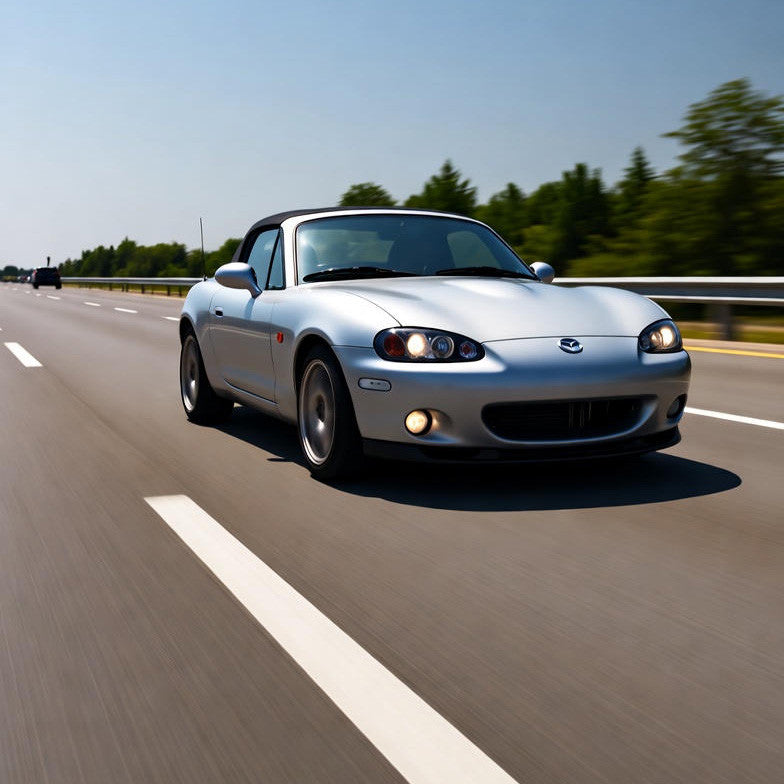 Ram Air Intake For Mazda Miata MX5 MX-5 (1999-2005) with 1.8L l4 Engine Black