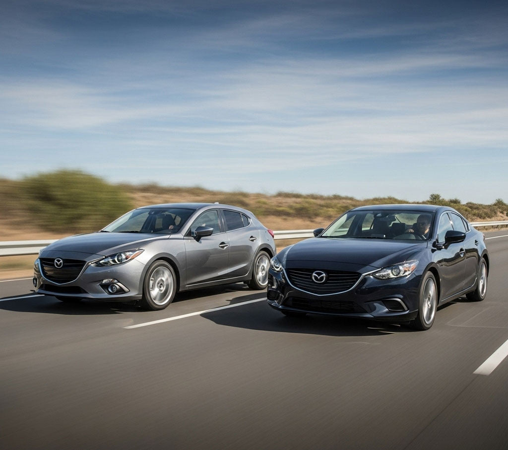 Short Ram Intake For Mazda 3 / Mazda 6 (2014-2016) with 2.5L L4 Engine Black