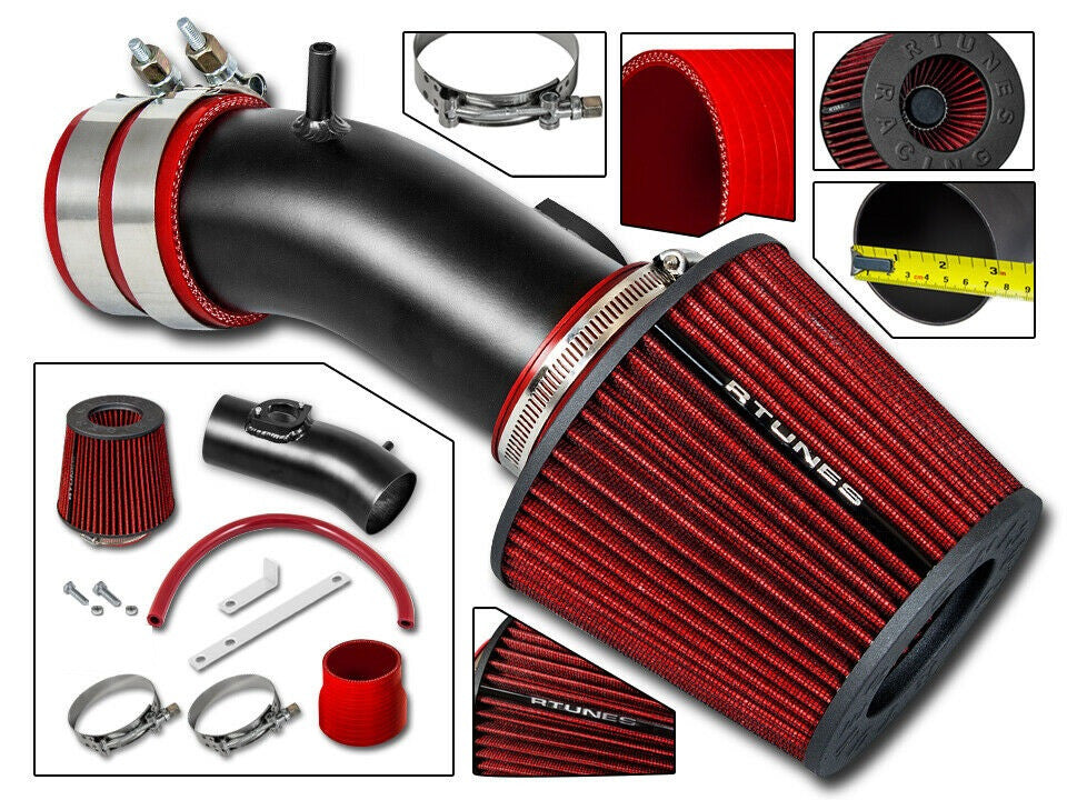 Short Ram Intake For Mazda 3 / Mazda 6 (2014-2016) with 2.5L L4 Engine Black