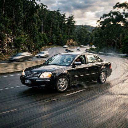 Action Shot: Mercury Montego Driving Fast