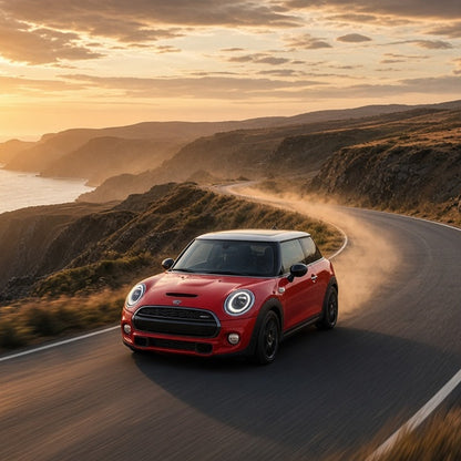 Stage 1 Performance Chip for Mini Cooper - Boost HP & Torque | OBD2 Plug & Play Module - Mini Cooper S driving fast