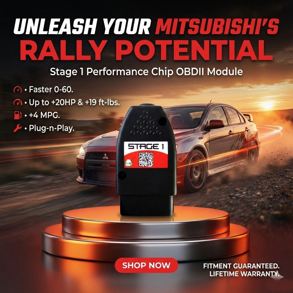 Stage 1 Performance Chip for Mitsubishi - Boost HP & Torque | OBD2 Plug & Play Module