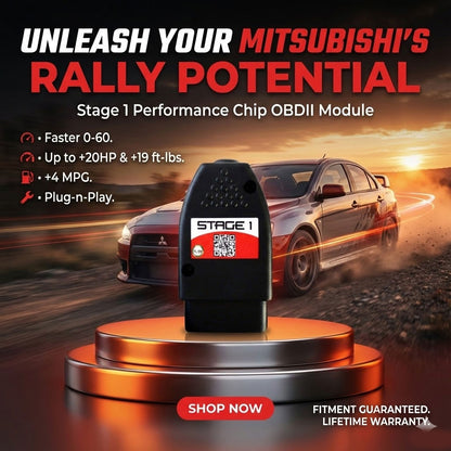 Stage 1 Performance Chip for Mitsubishi - Boost HP & Torque | OBD2 Plug & Play Module