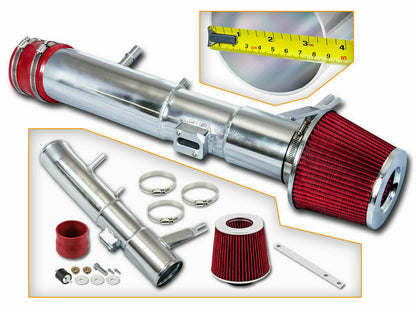 Cold Air Intake For Ford Mustang 2011-2014 With 3.7 V6 Engine Red