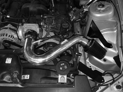 Cold Air Intake W/Heat Shield for Ford Mustang (2005-2009) with 4.0L V6 Engine Red
