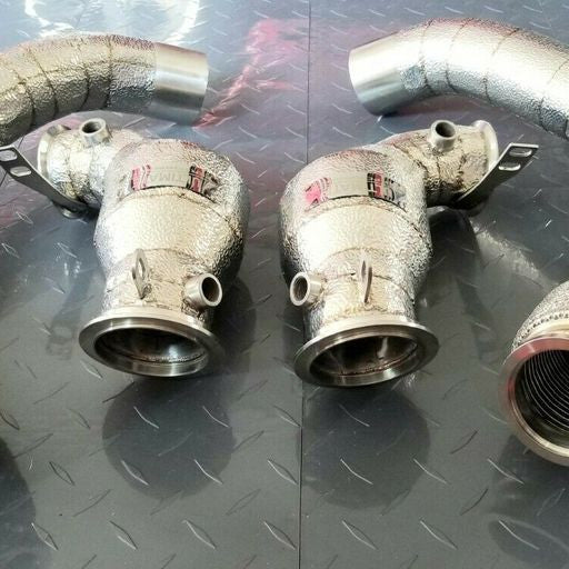Catless Downpipes For BMW M5 (2018-2022) F90 F91, F92, F93 With Twin Turbo 4.4L V8 Engine