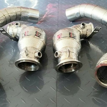 Catless Downpipes For BMW M5 (2018-2022) F90 F91, F92, F93 With Twin Turbo 4.4L V8 Engine