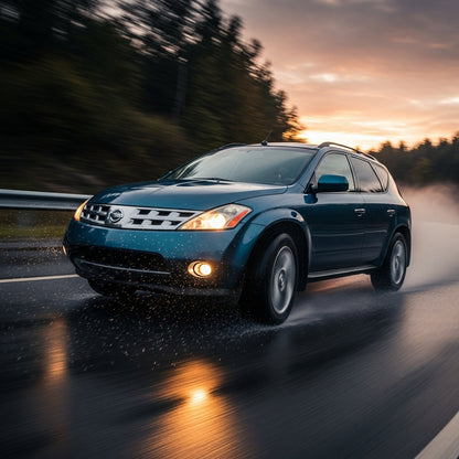 Action Shot: Nissan Murano Driving Fast