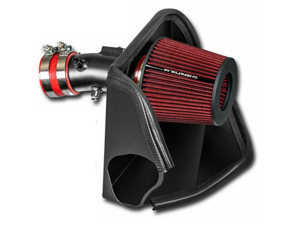 Performance Air Intake W/Heat Shield For Nissan Altima (2007-2012) with 3.5L V6 Engine Red