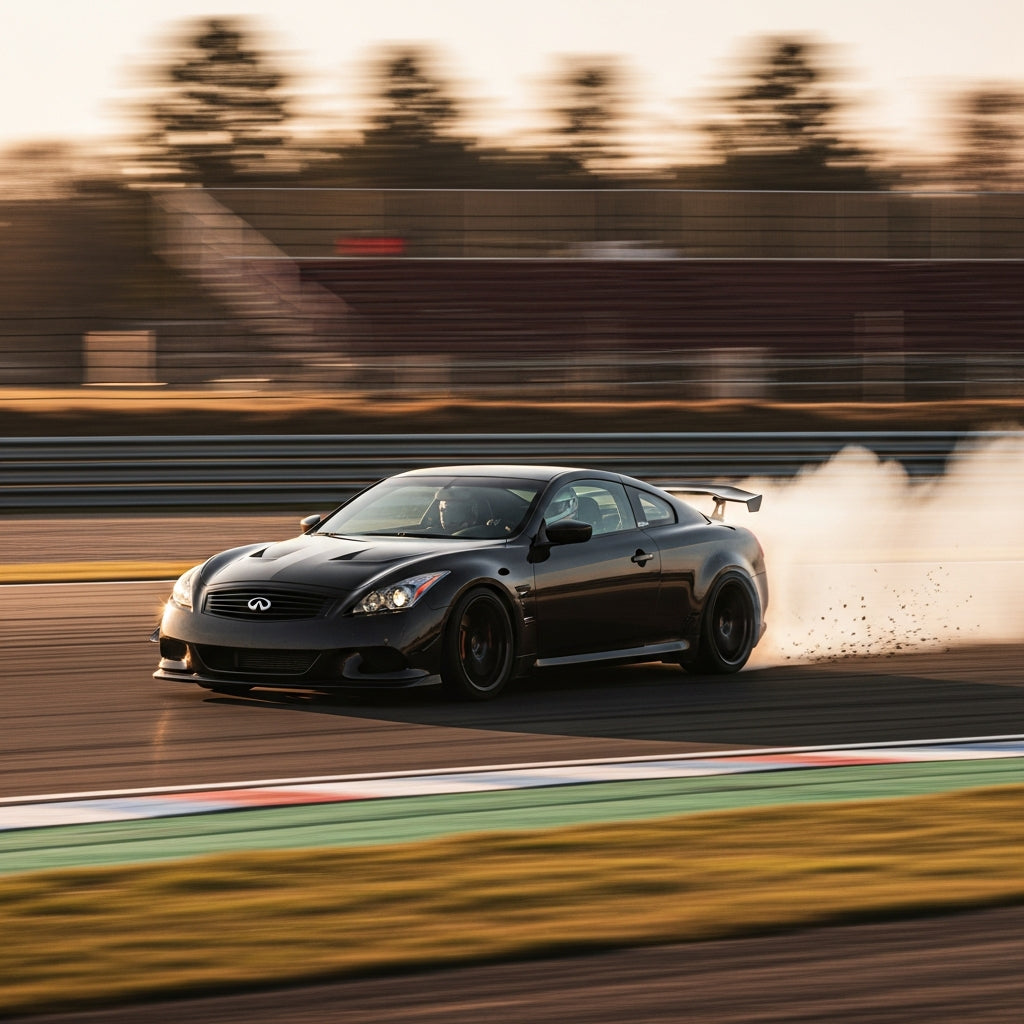 Action Shot: Nissan, Infiniti 350Z, 370Z, G37 Driving Fast