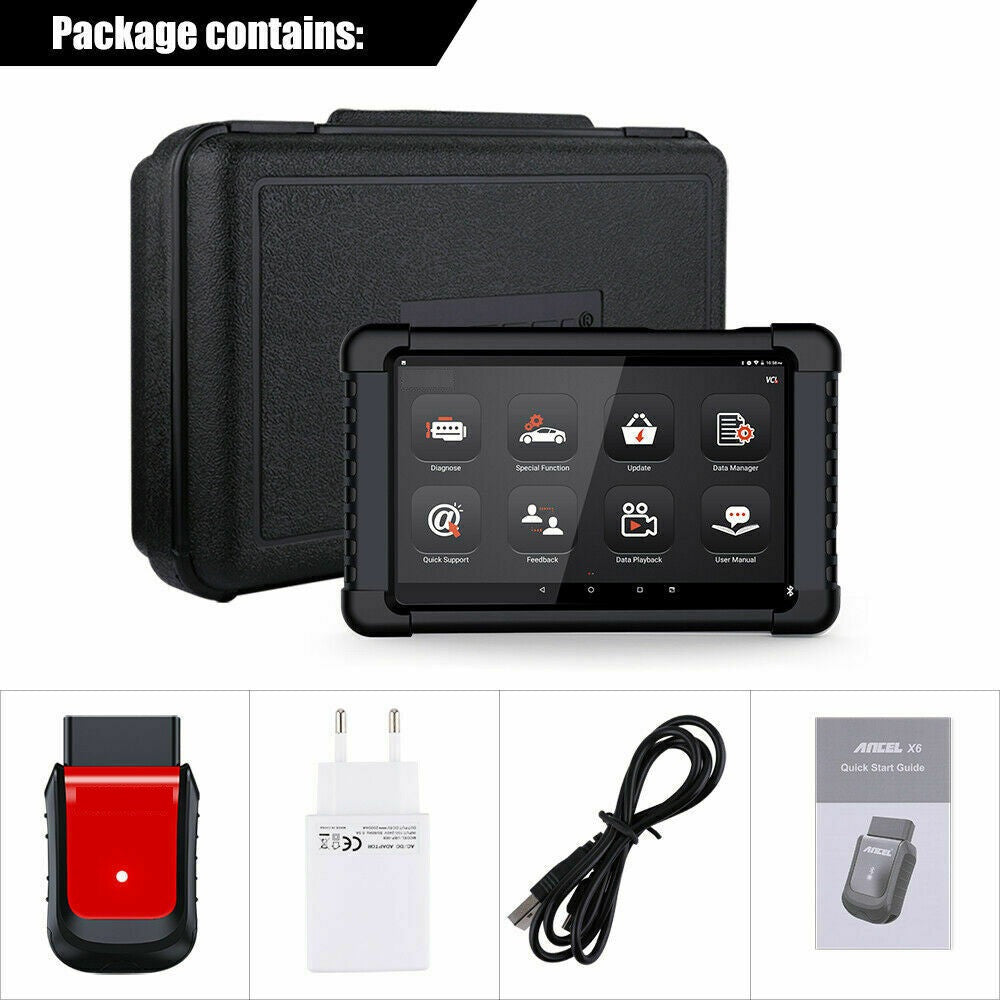 Bi-directional Test OBD2 Bluetooth Automotive Diagnostic Tablet Scanner Tool