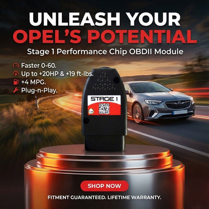 Stage 1 Performance Chip for Opel - Boost HP & Torque | OBD2 Plug & Play Module