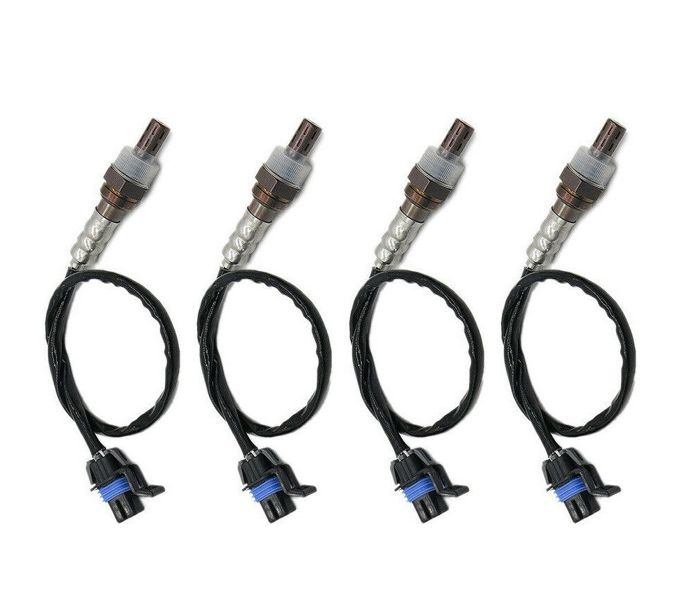 O2 Oxygen Sensor Replacement 4pc Set for GM/Suzuki/Saab/Isuzu Vehicles (1996-2011)