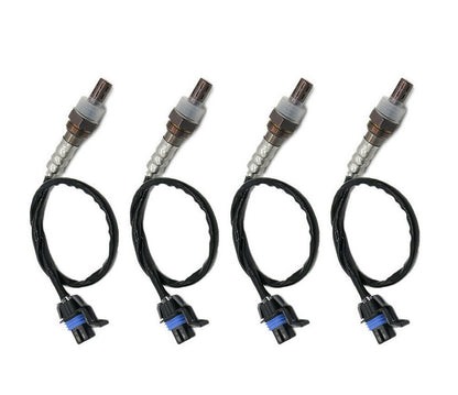 O2 Oxygen Sensor Replacement 4pc Set for GM/Suzuki/Saab/Isuzu Vehicles (1996-2011)